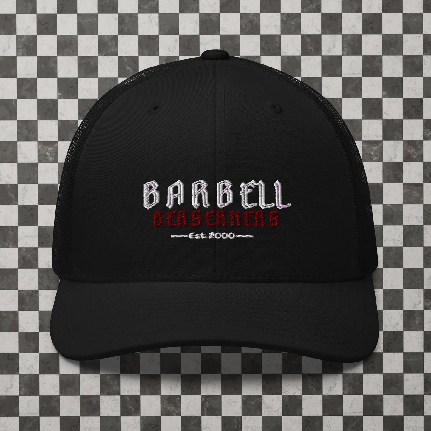 TRUCKER HAT - BARBELL BERSERKERS